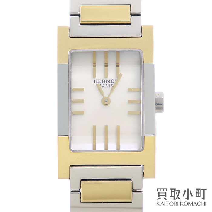 最大1万円offクーポン 7 25 美品 エルメス Hermes タンデム クォーツウォッチ ホワイトシェル 18kイエローゴールド ステンレス コンビブレス レディースウォッチ 女性用腕時計 Ta1 2 Tandem Quartz Watch Mop K18yg S 中古 Elteachermurcia Com
