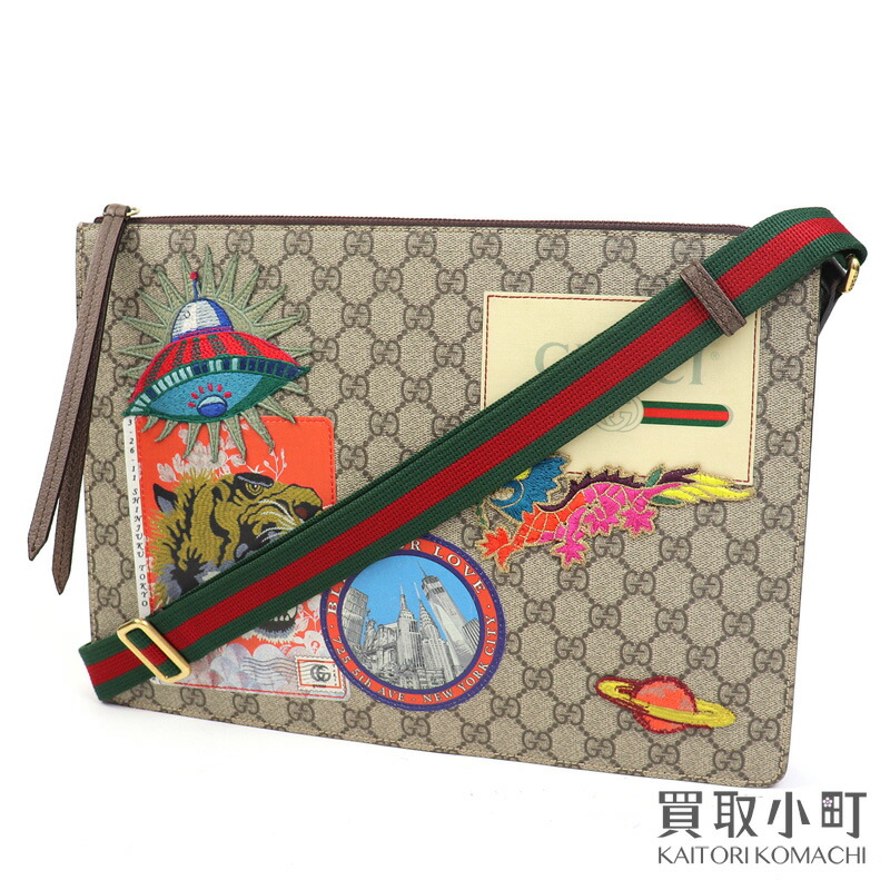 最高の品質の GUCCI グッチ ショルダー クーリエ GGスプリーム オンラインストア正規品 GUCCI GGスプリーム クーリエ 2wayクラッチバッグ ショルダーバッグ
