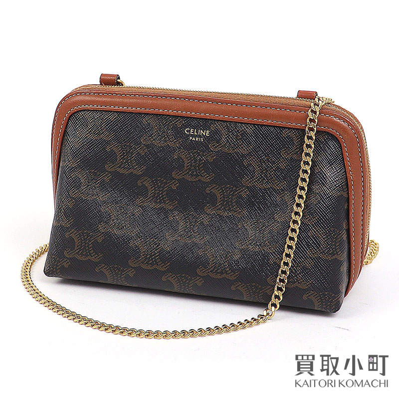 楽天市場】セリーヌ CELINE ショルダーバッグ チェーン クラッチ