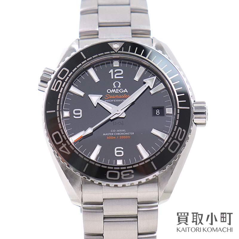 【最大1万円OFFクーポン! 4/20～】オメガ【OMEGA】215.30.44.21.01.001 シーマスター プラネットオーシャン コーアクシャル マスタークロノメーター 43.5mm オートマティック 自動巻き SS メンズウォッチ プロダイバーズ 男性用腕 【中古】