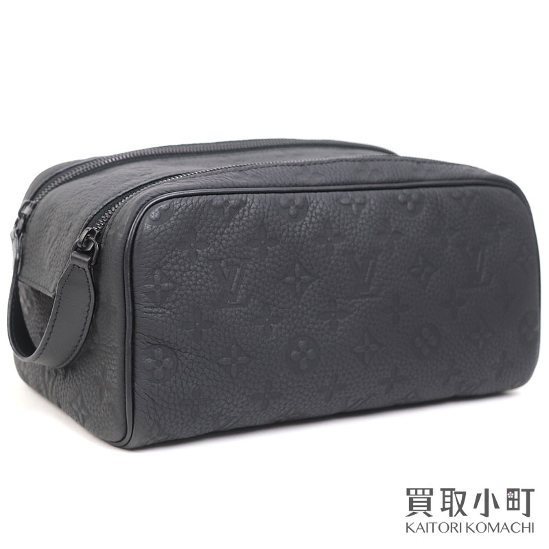 VUITTON セカンドバッグ　黒ダミエ　ドップキット 多用途*DHL込*ルイヴィトン*ドップキットセカンドバッグ/ポーチ