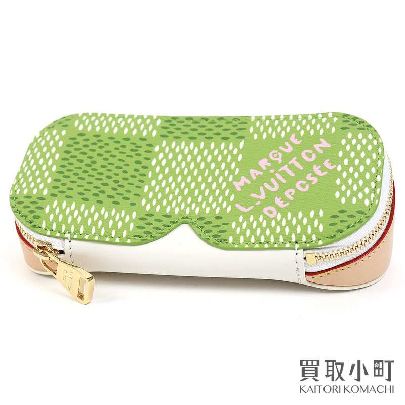 【新品未使用】ルイヴィトン　サングラス ポーチ・ダミエ ゴルフ 本物保証/Louis Vuitton サングラス ポーチ・ダミエ ゴルフ ロゴ