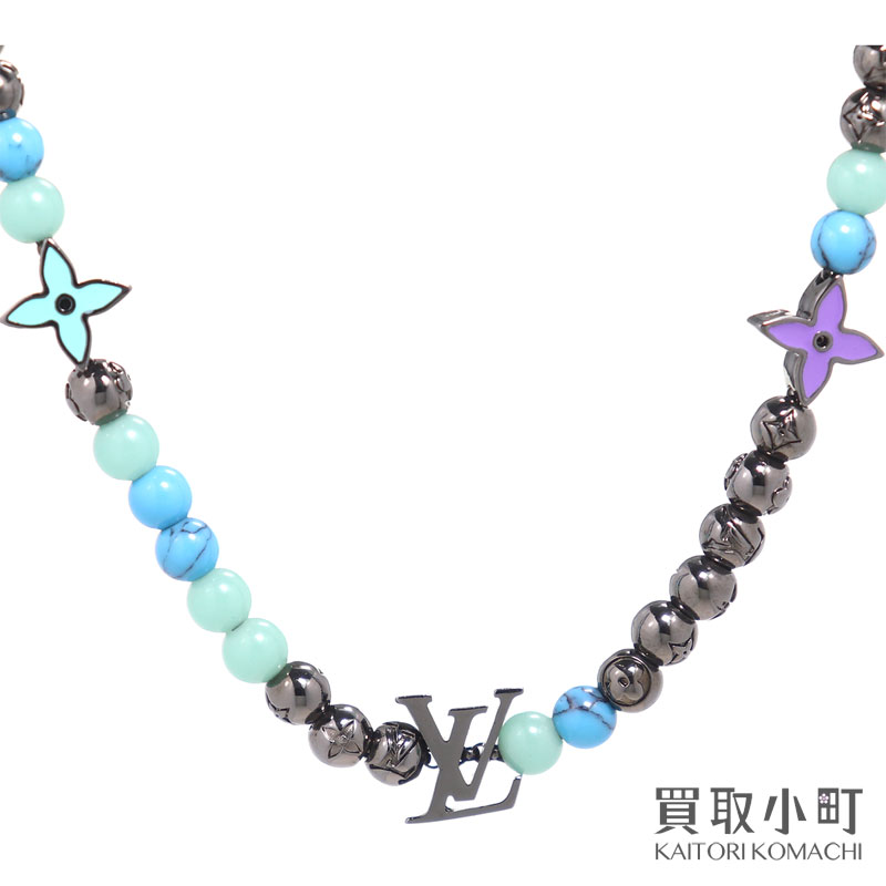 Louis Vuitton ネックレス 多色 ビーズ 楽天市場】【美品】ルイヴィトン 【LOUIS VUITTON】MP2937