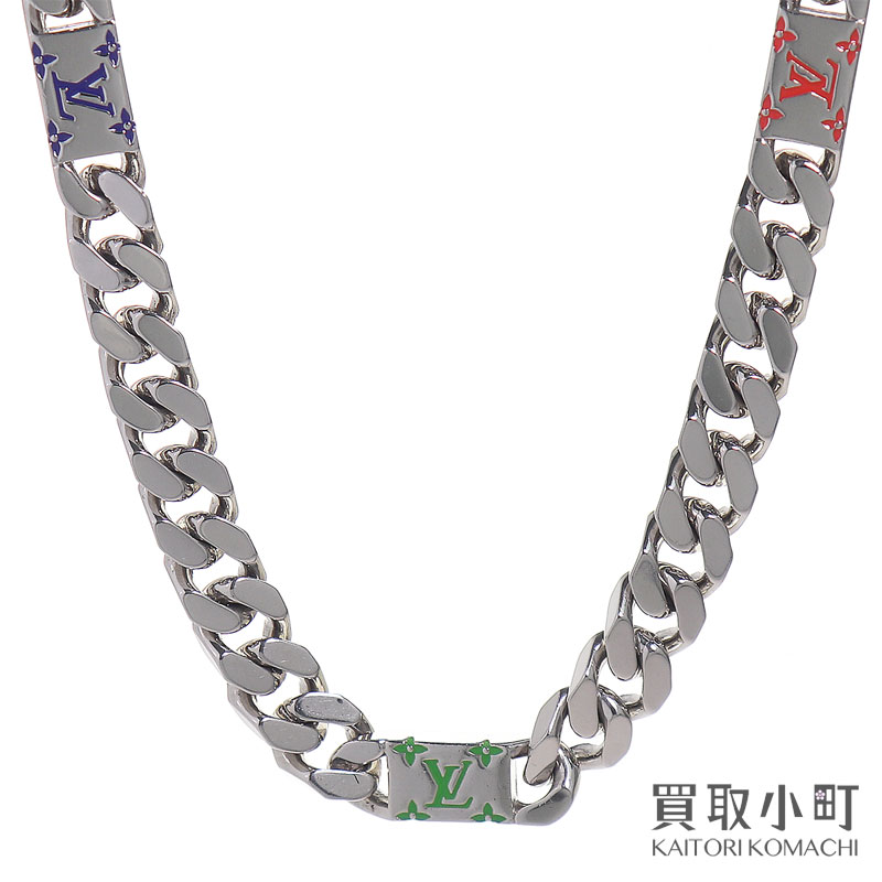 ルイヴィトン メンズ ネックレス チェーン モノグラム 美品 現行 楽天市場】ルイヴィトン LOUIS VUITTON ネックレス モノグラム