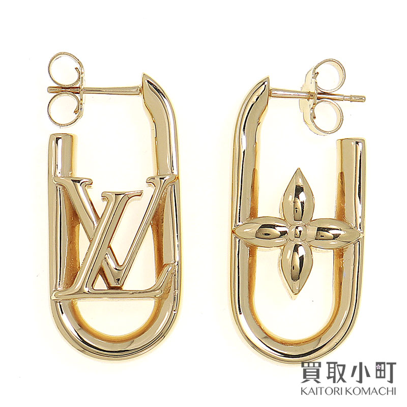 極美品 希少 ルイヴィトン ブックル ドレイユ ピアス3点セット ルイヴィトン/ピアス/ブックル ドレイユ・LV フローラグラム
