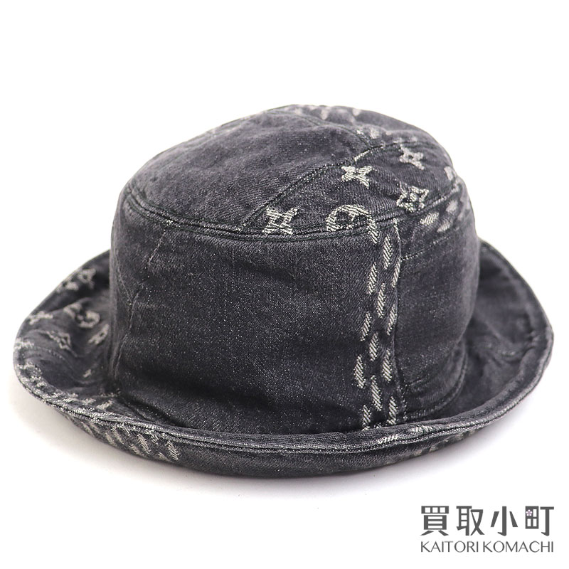 ルイヴィトン M77438 デニムモノグラム L ベースボールキャップ 残少!】Louis Vuitton ルイヴィトン MONOGRAM デニムキャップ