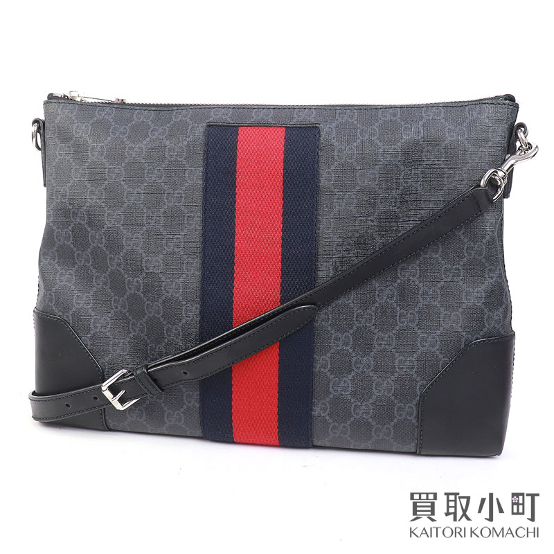 楽天市場】【美品】グッチ【GUCCI】グッチクーリエ GGスプリーム