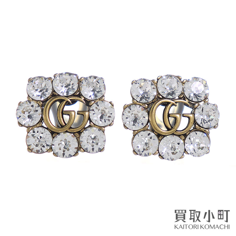♥️GUCCI ♥️ストロベリークリスタルピアス(片耳用)✨箱付き✨ ♥️GUCCI ♥️ストロベリークリスタルピアス(片耳用)✨箱付き✨