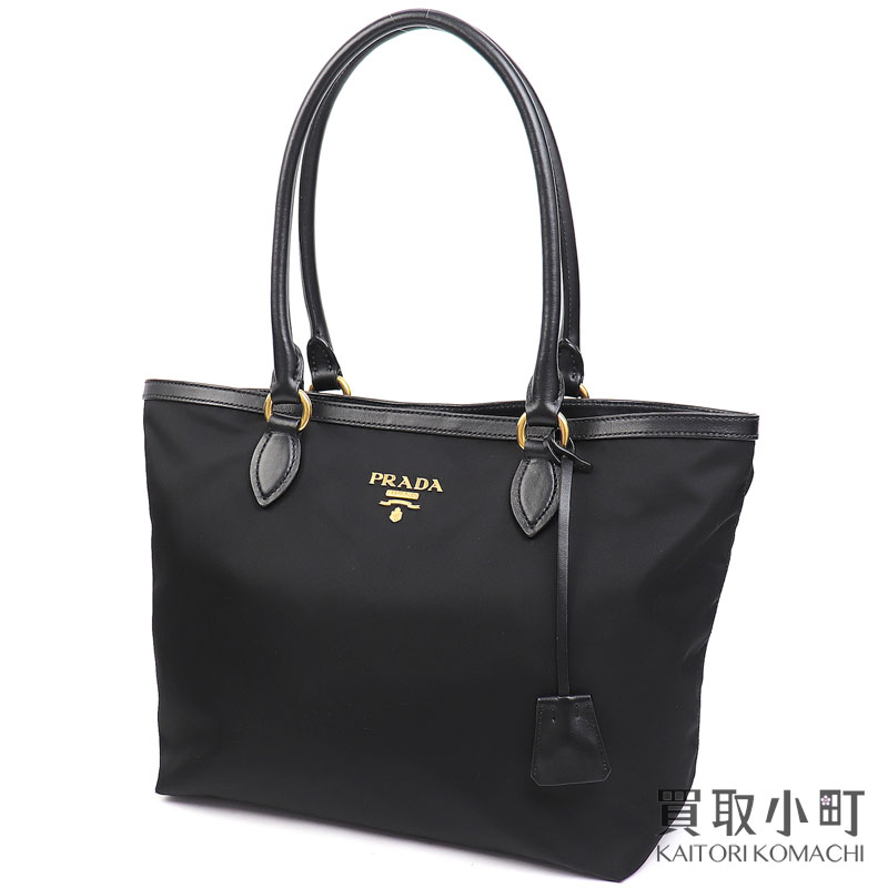 PRADA ブラック トートバッグ PRADA プラダ トートバッグ 1BG429 2DDJ ORO レディース レザー