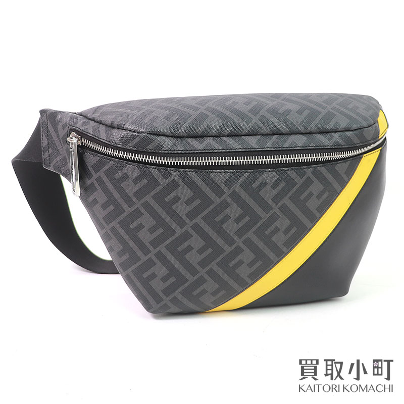 新品未使用　布袋付き　FENDI FFロゴプリント スリムクラッチ　超美品 楽天市場】【未使用品】フェンディ【FENDI】バゲット スリム クラッチ