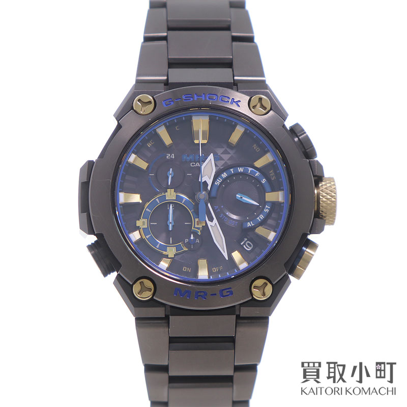 【極美品】 MRG-120T CASIO MR-G G-SHOCK チタン CASIO G-shock MR-G MRG-120T Titanium Analog Watch 19 Cm