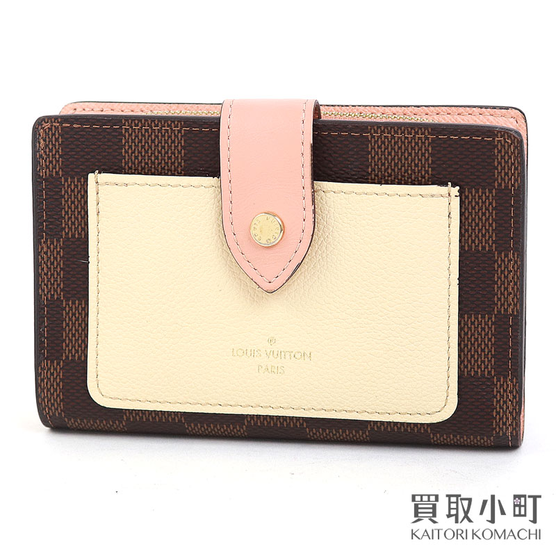 【美品】ルイヴィトン 財布 ダミエ　ポルトフォイユ ジュリエット コンパクト財布 0002562-1.jpg