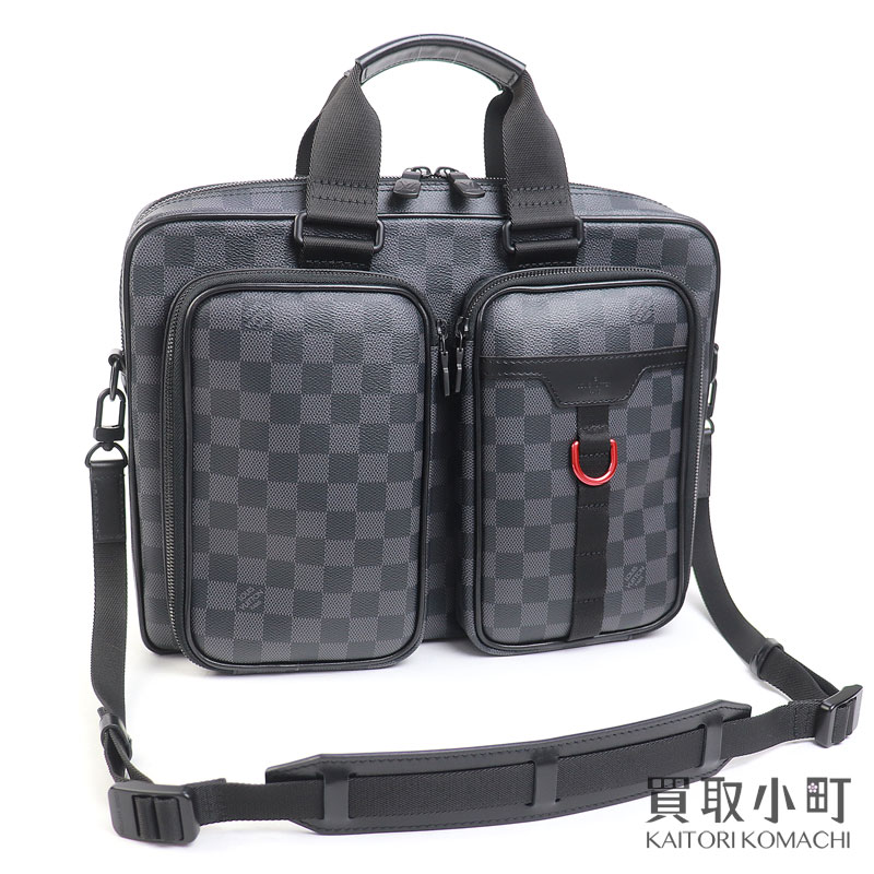 【新品同様】ルイヴィトン　ユーティリティ　ダミエ　　トートバッグ　ビジネス　黒 楽天市場】【バッグ】LOUIS VUITTON ルイ ヴィトン ダミエグラ