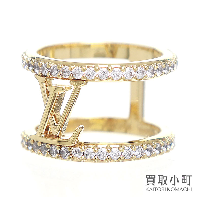 【極美品】Louis Vuitton ロゴリング【鑑定済】 楽天市場】【新品仕上げ済】【ジュエリー】LOUIS VUITTON ルイ