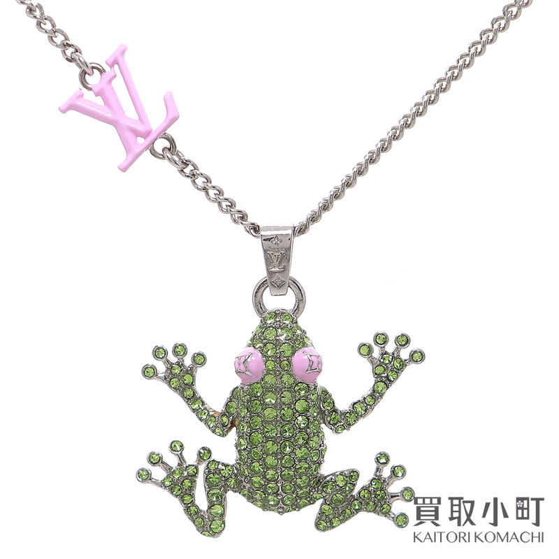 【レア】Louis Vuitton コリエ・LV クレイジー アニマルネックレス レア】Louis Vuitton コリエ・LV クレイジー アニマルネックレス