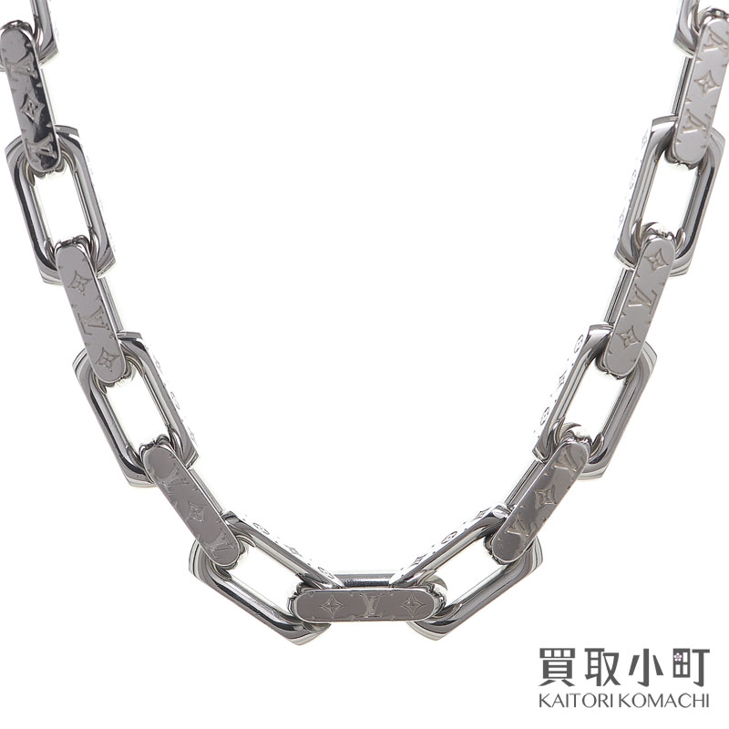 LOUISVUITTON シルバーチェーンネックレス　925 極美品 楽天市場】【美品】ルイヴィトン【LOUIS VUITTON】M00907 コリエ