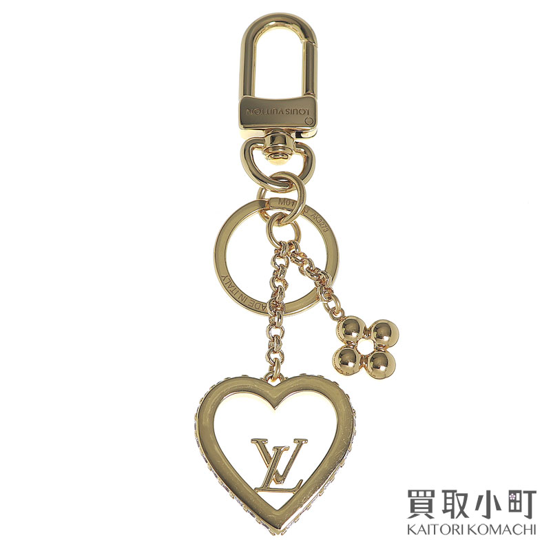 ご*ー様 ルイヴィトン　フルールドゥモノグラム　メッキ　LV フラワー　キーホル バッグ チャーム・フルール ドゥ モノグラム S00｜ルイ