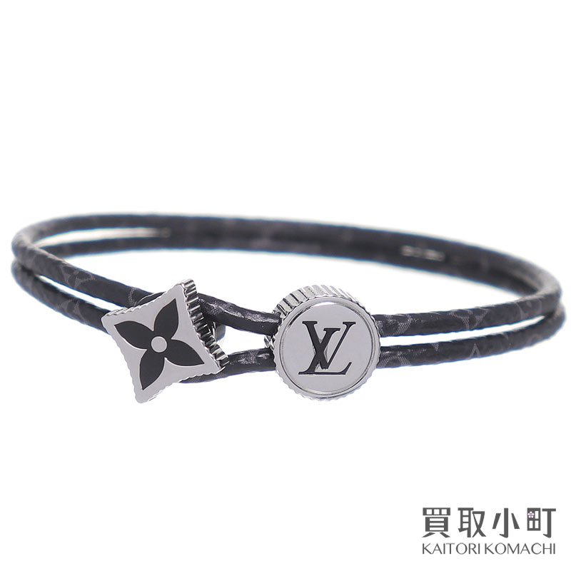 美品 ヴィトン ブレスレット モノグラム エクリプス キャッチイット M8111 楽天市場】LOUIS VUITTON ルイ・ヴィトン/ブレスレット