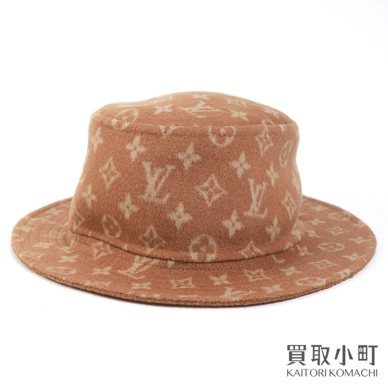 LOUIS VUITTON オレンジ バケットハット　値段交渉なし LOUIS VUITTON オレンジ バケットハット 値段交渉なし