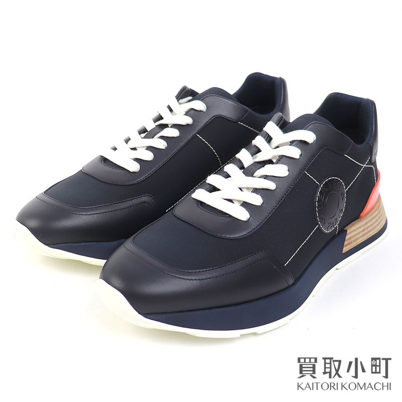 【履き心地バツグン】 HERMES フレックス スリッポン スニーカー 名東】【HERMES】エルメス スニーカー フレックス サイズ40 BK