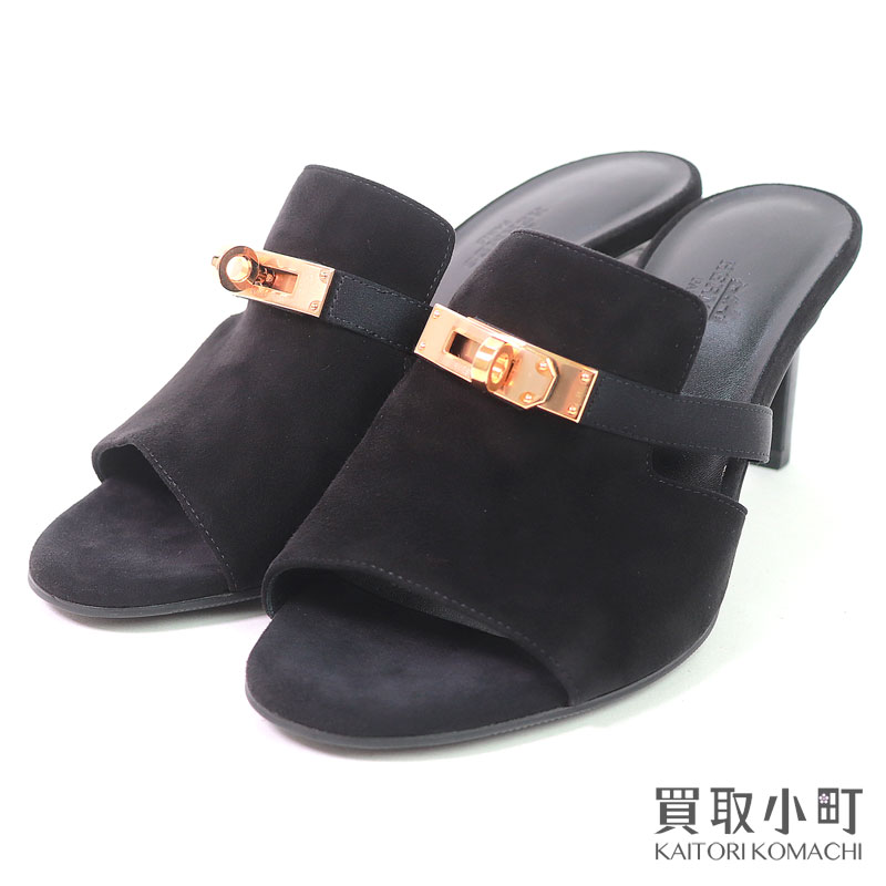 楽天市場】HERMES エルメス レディース Hモチーフ ストラップ付 ヒール