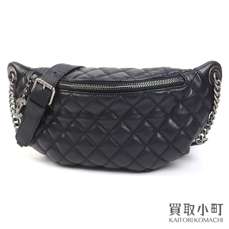 シャネル　マトラッセ　ラムスキン　チェーン　ボディバッグ　ウエスト 楽天市場】【美品】シャネル 【CHANEL】マトラッセ チェーン