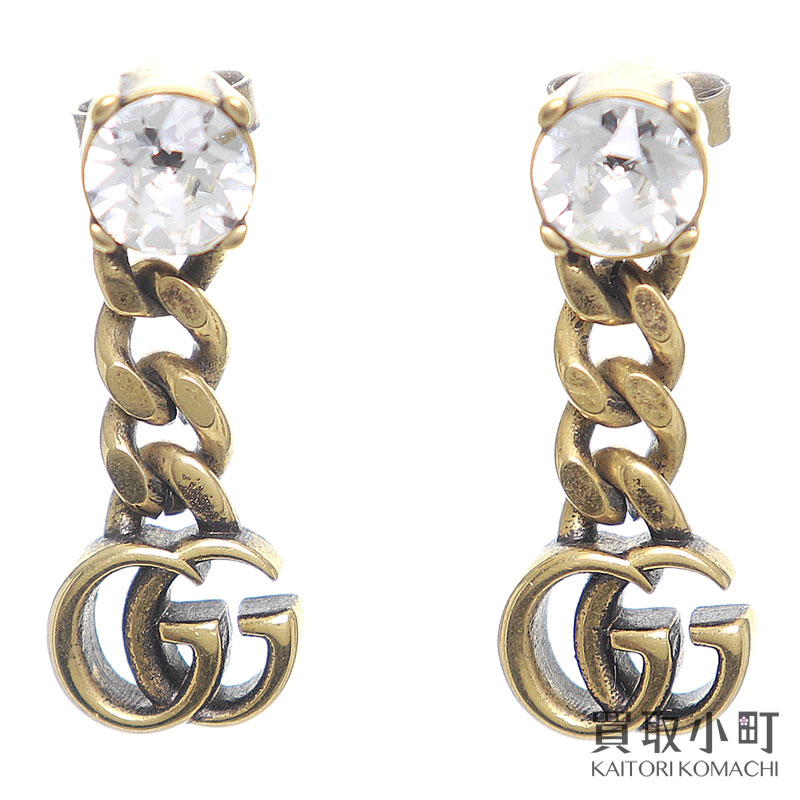 ♥️GUCCI ♥️ストロベリークリスタルピアス(片耳用)✨箱付き✨ ♥️GUCCI ♥️ストロベリークリスタルピアス(片耳用)✨箱付き✨