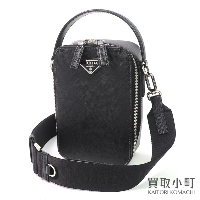 美品 PRADA ロゴプレート ケース ストラップ ケース ナイロン 楽天市場】プラダ ポーチ ストラップ リナイロン トライアングルロゴ