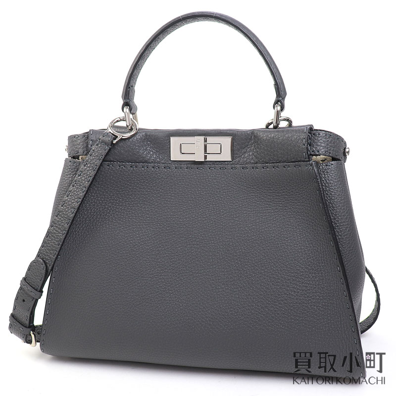 超美品 FENDI フェンディ ピーカブー セレリア レギュラー アスファルト 楽天市場】【新品同様】フェンディ 【FENDI】セレリア