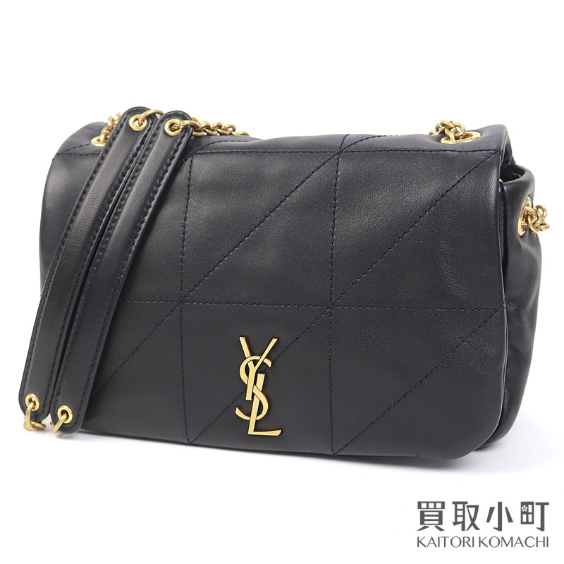 YSL キルティングエコバッグ 黒 YSL キルティングエコバッグ 黒 サンローラン新作「ES