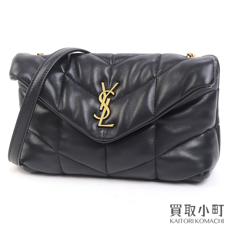 サンローラン YSL ミニボストンバッグ ハンドバッグ 金具 キルティング 0660043-1.jpg