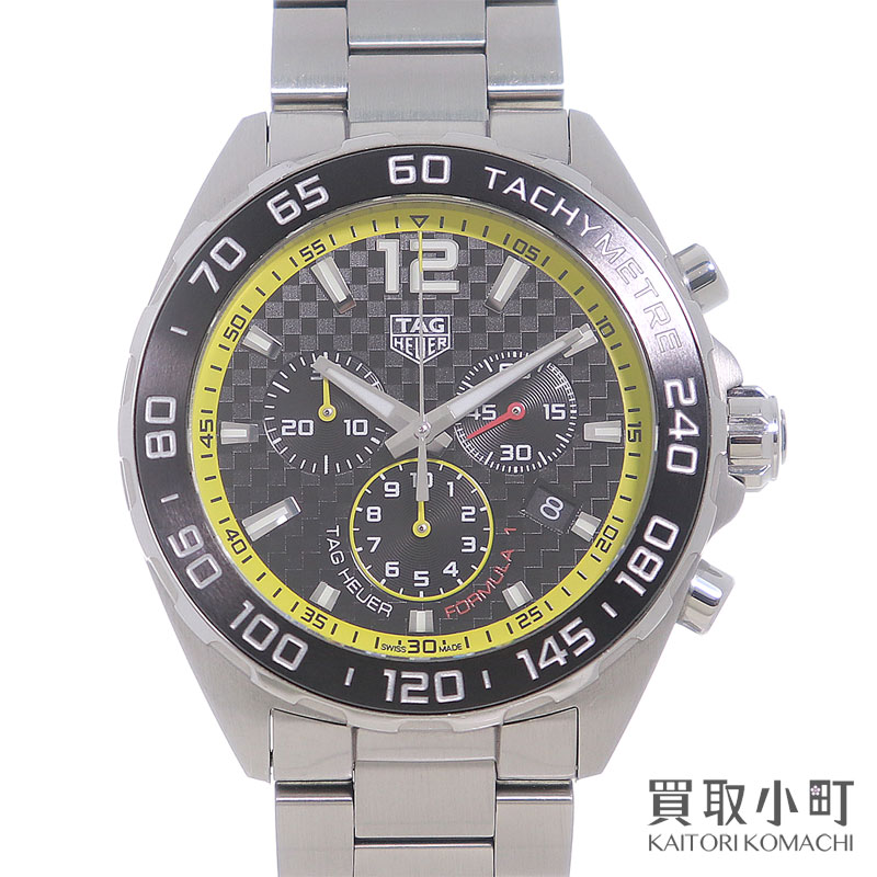 TAG HEUER 376.513 FORMULA1 ブラック イエロー 稼働 新品)TAG HEUER タグ・ホイヤー F1 WAZ1121.BB0879（商品ID