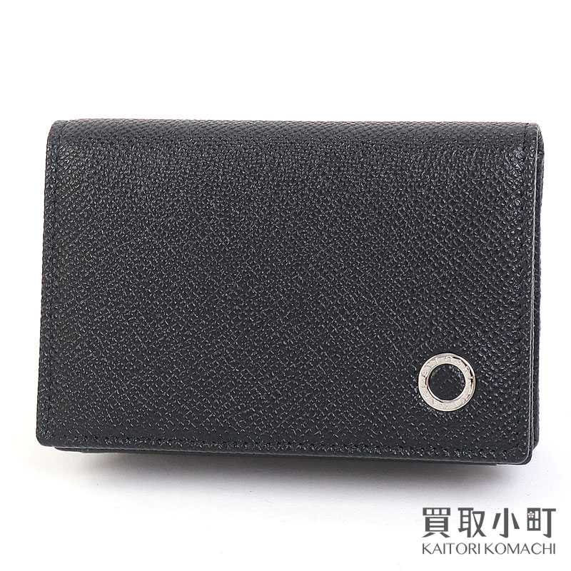 未使用級✨ブルガリ カードケース 名刺入れ サークルロゴ グレインレザー 黒 楽天市場】【未使用品】BVLGARI ブルガリ ブルガリブルガリ