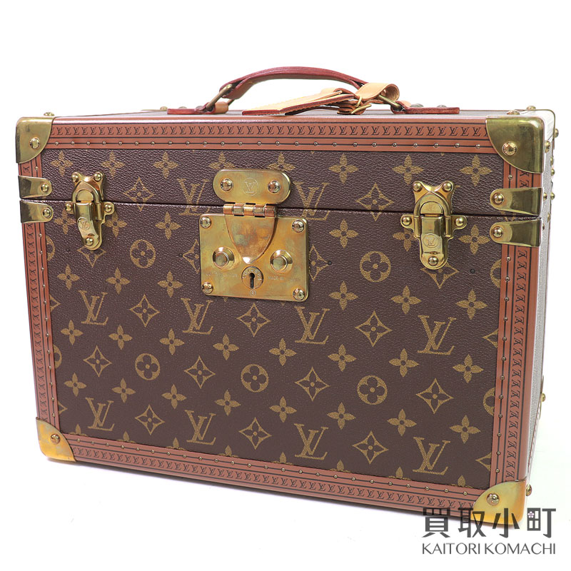 ルイヴィトン ボワット ファルマシー モノグラム トランク メイクボックス 売切】ルイヴィトン ボワットファルマシー 化粧ケース トランク