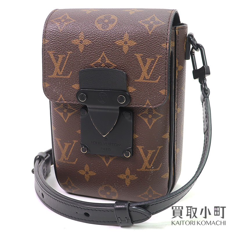 ルイヴィトン【LOUIS VUITTON】M81522 S鍵を掛ける ヴェルティカル ウエアラブルウォレット モノグラムマカサー はりつけ台上半身 肩先 曲がった掛け ポシェット メンズ LV S LOCK VERTICAL WW【AB序列付ける】【中古】