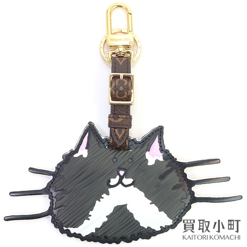 【最大1万円OFFクーポン! 7/20~】【新品同様】ルイヴィトン【LOUIS VUITTON】MP2282 キャットグラム ポルトアドレス エピ モノグラム バッグチャーム キーリング 猫 ネコ LV CATGRAM BAG CHARM EPI MONOGRAM【SAランク】【美品】 【中古】|買取小町