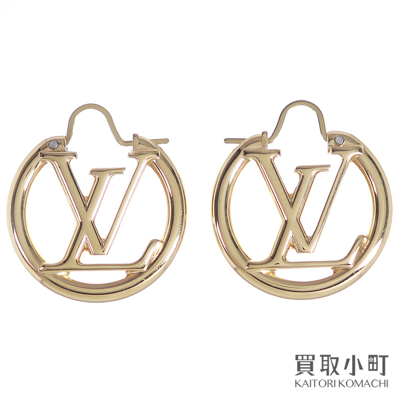 楽天市場】【新品】 ルイヴィトン ピアス ルイーズ GP メタル ゴールド