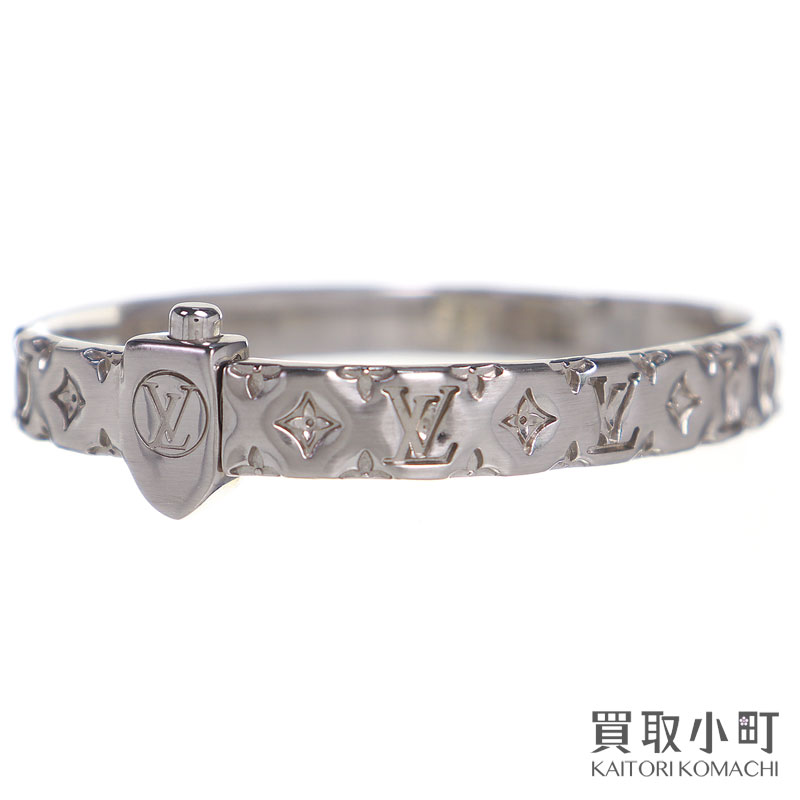 【最大1万円OFFクーポン! 7/20~】【美品】ルイヴィトン 【LOUIS VUITTON】M00808 ブレスレット リジットピロー ナノグラム Sサイズ バングル モノグラム ファッションジュエリー アクセサリー LV BRACELET RIGID PILLOW NANOGRAM 【中古】|買取小町