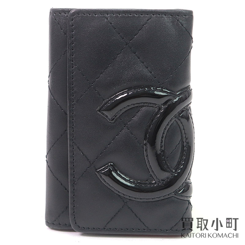CHANEL マトラッセ ココマーク キーケース キルティング ブラック 黒 楽天市場】【未使用品】シャネル 【CHANEL】 マトラッセ キーケース 4