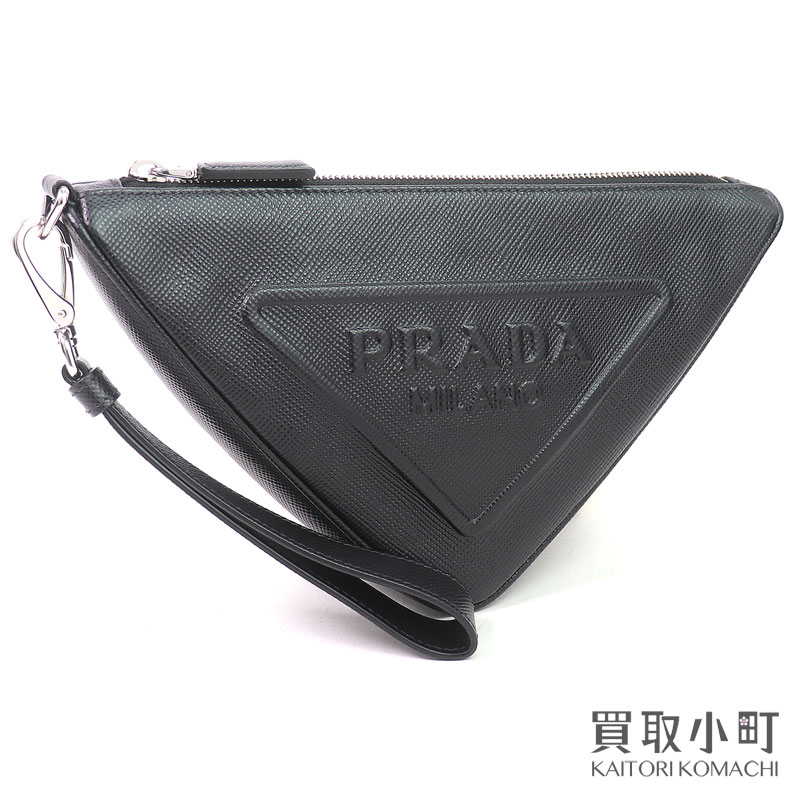 楽天市場】【美品】プラダ【PRADA】 サフィアーノ セカンドバッグ