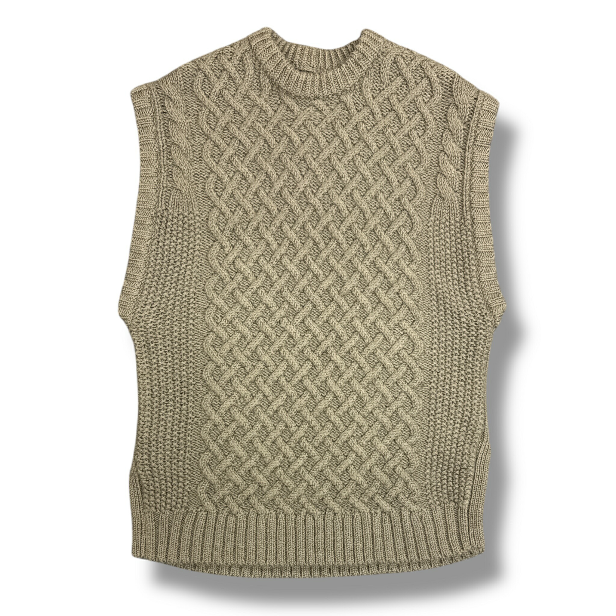 YOKE 22SS プリーツ カーディガン YK22SS0358S YOKE | PLEATED KNIT CARDIGAN(BLACK) | プリーツニット