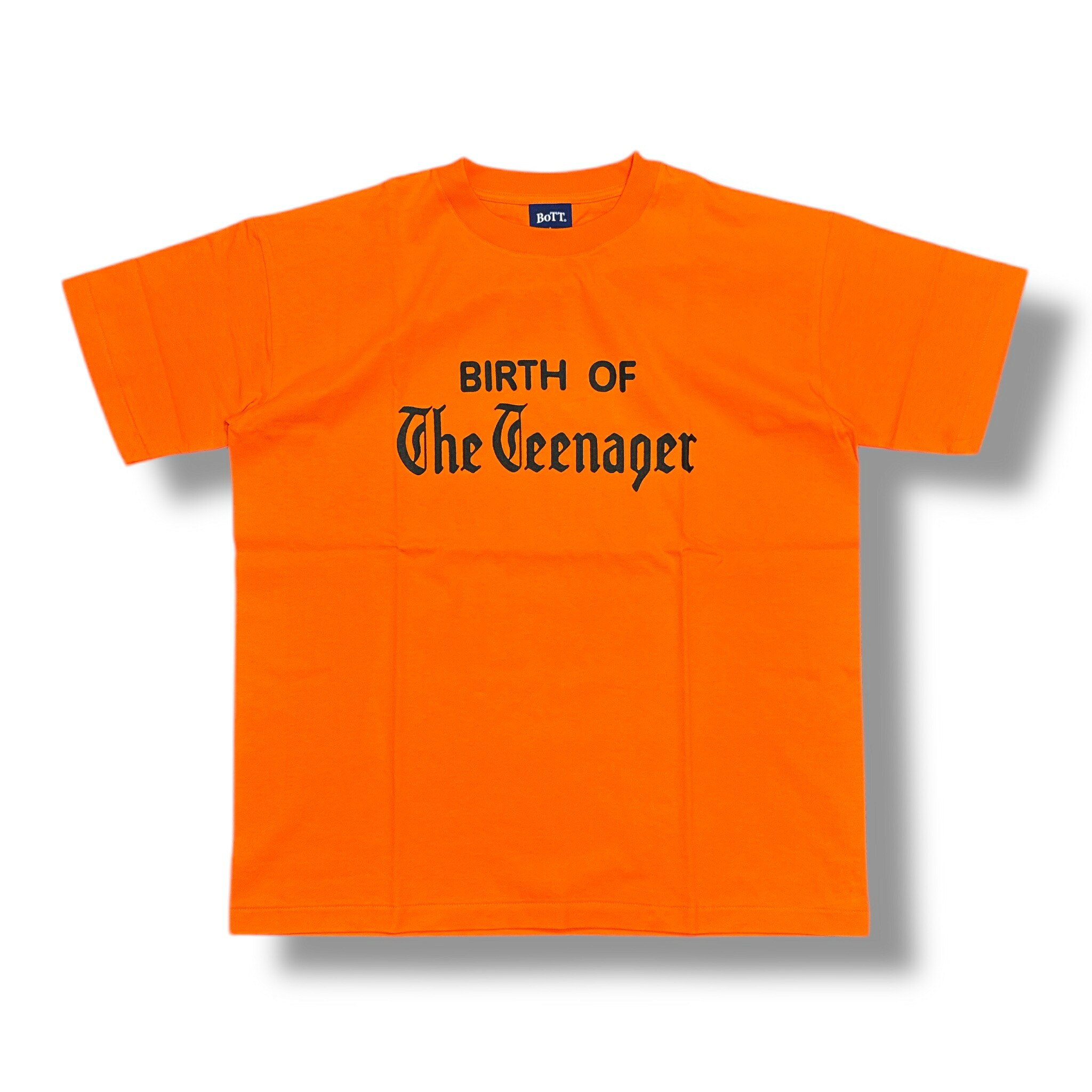 BoTT・ボット 24SS Godard Tee 状態SS ゴダールTシャツ 半袖Tシャツ カットソー 241BoTT30 オレンジ サイズL（88940A）