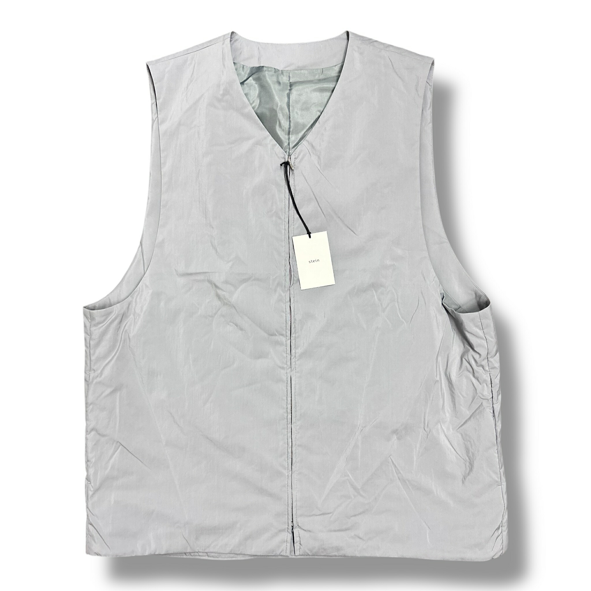 stein シュタイン　Padded Deformable Vest stein / シュタイン】WOOL FUR REVERSIBLE VEST - BLACK | 公式