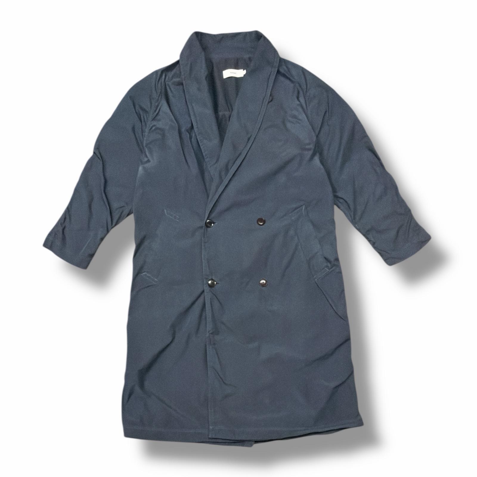 Graphpaper・グラフペーパー SHAWL COLLAR SHOP COAT 状態A ショールカラーショップコート GPS16-C002 サイズ1 ネイビー メンズ （6466M）【中古】