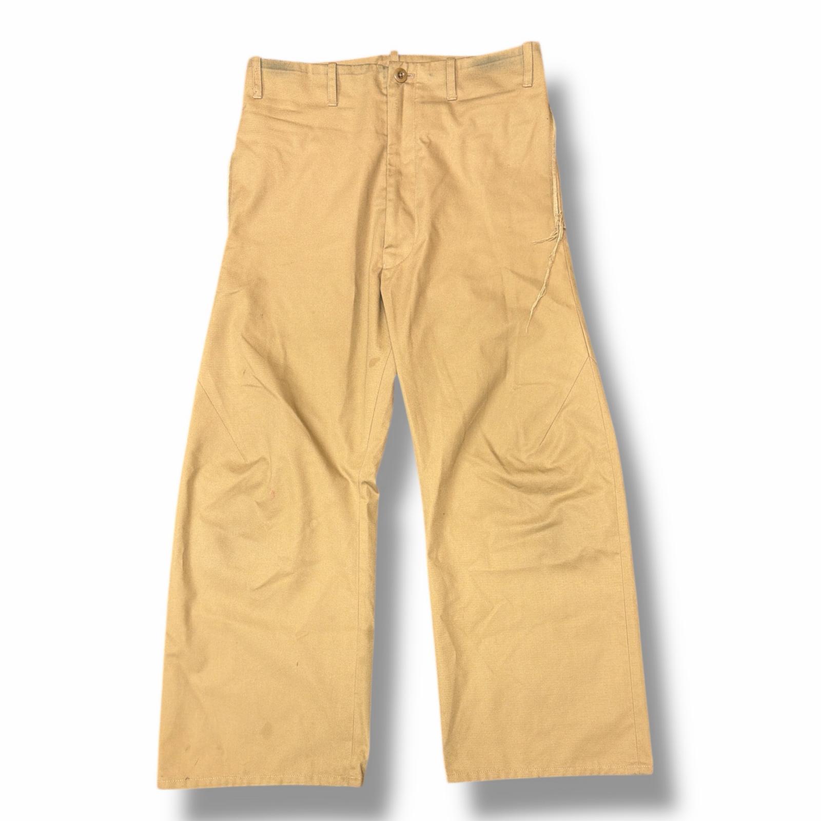 FILME FILLED・フィルムフィルド Tapered Straight Pants 物質の状態B チノズボン下 A-FF2C4PT1 大きさ3 赤銅色 メンズ （2687M）【中古】