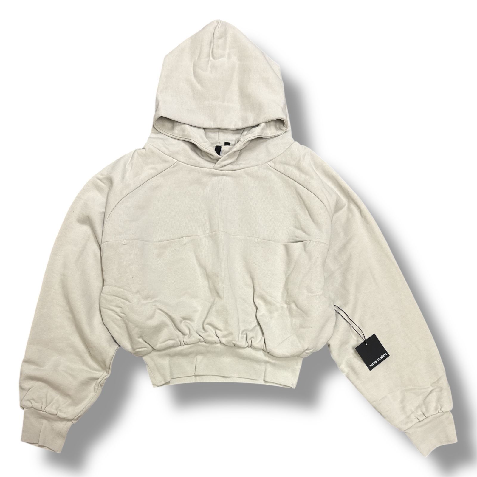 未使用 entire studios・エンタイアスタジオ DOUBLE DOUBLE HOOD 状態SS ダブルダブルフード フーディー スウェット パーカー ES2367 サイズL ミネラル(グレー系) メンズ (92413A5)【中古】|買取MOTTO 店