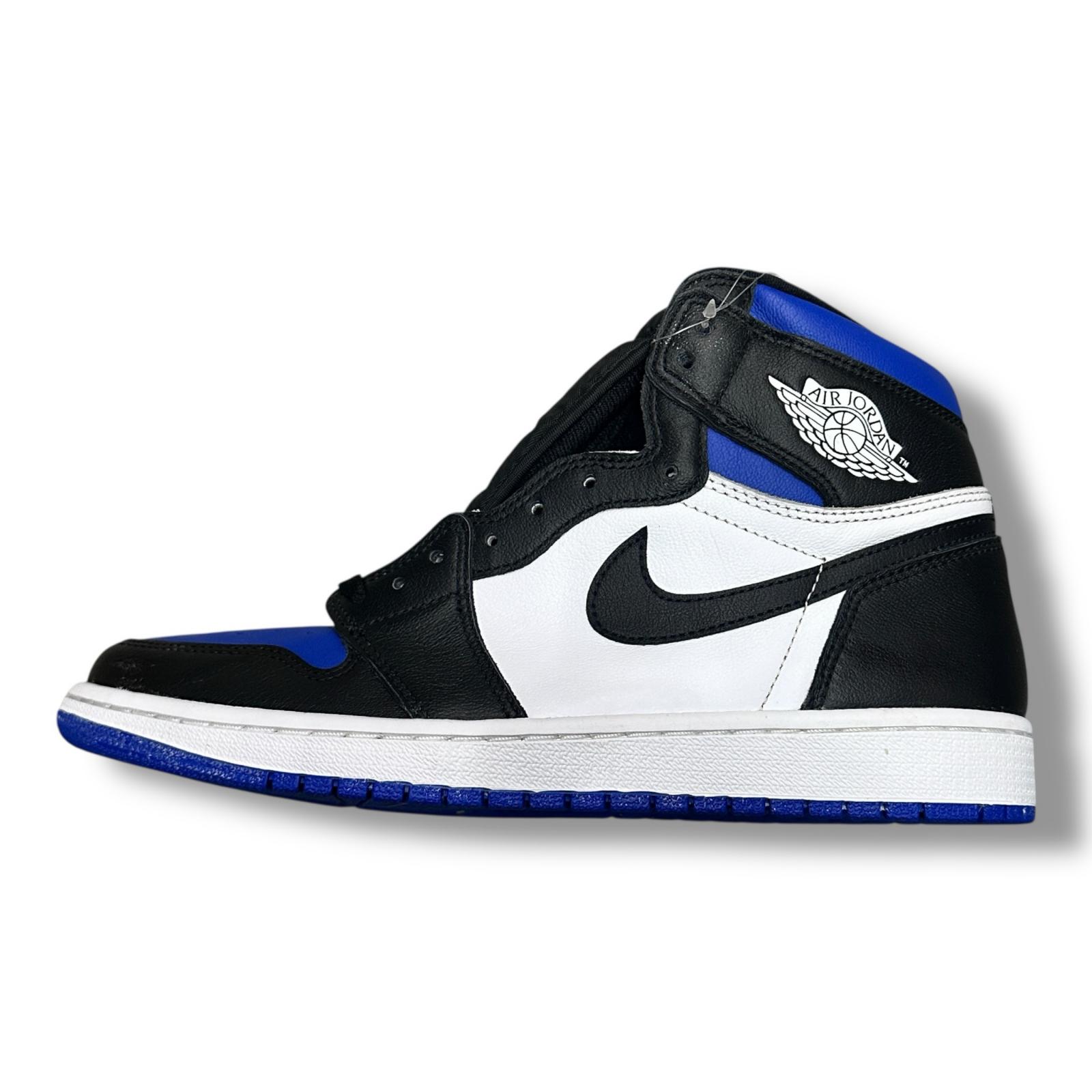 NIKE・ナイキ Air Jordan 1 Retro High OG Royal Toe 物質の状態S ジョーダン1 スニーカー 555088-041 28.5糎 黒いこと メンズ （2086M）【中古】