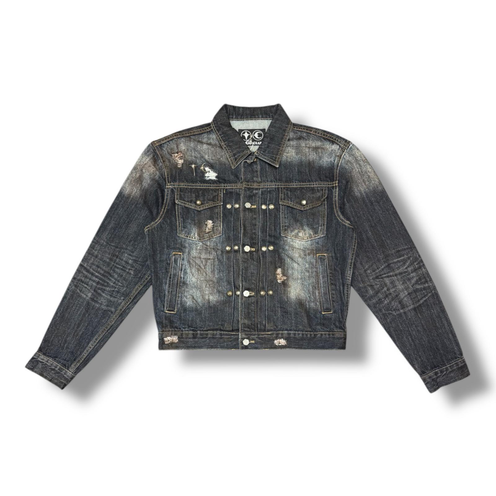 楽天市場】日本未入荷 Thug Club Leather Puffer Jacket Black