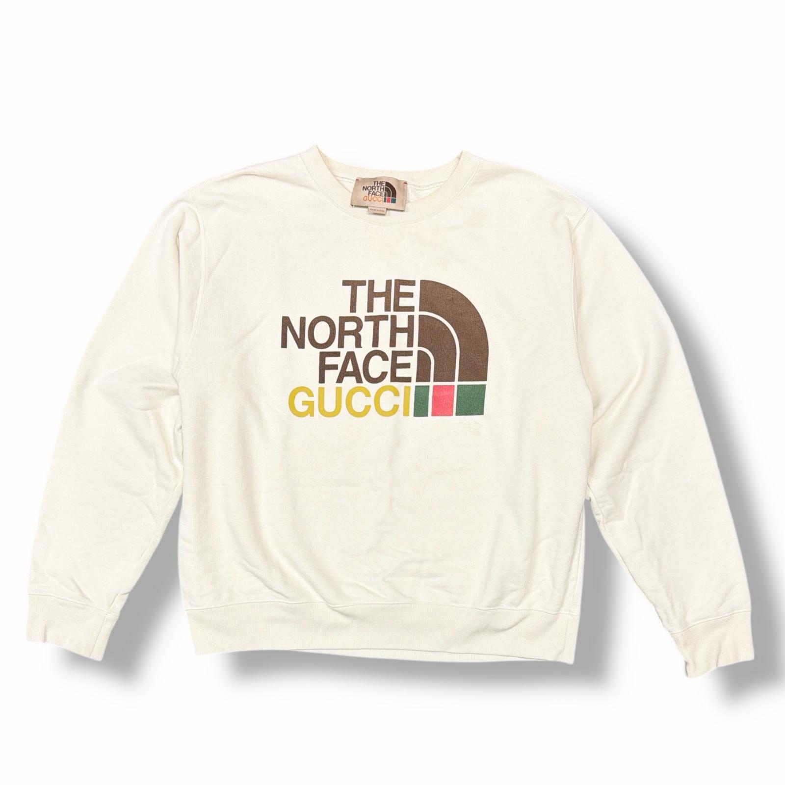 B*e様 【L】GUCCI × THE NORTH FACE クルーネック 楽天市場】GUCCI 21ss THE NORTH FACE CREWNECK グッチ ノースフェイス
