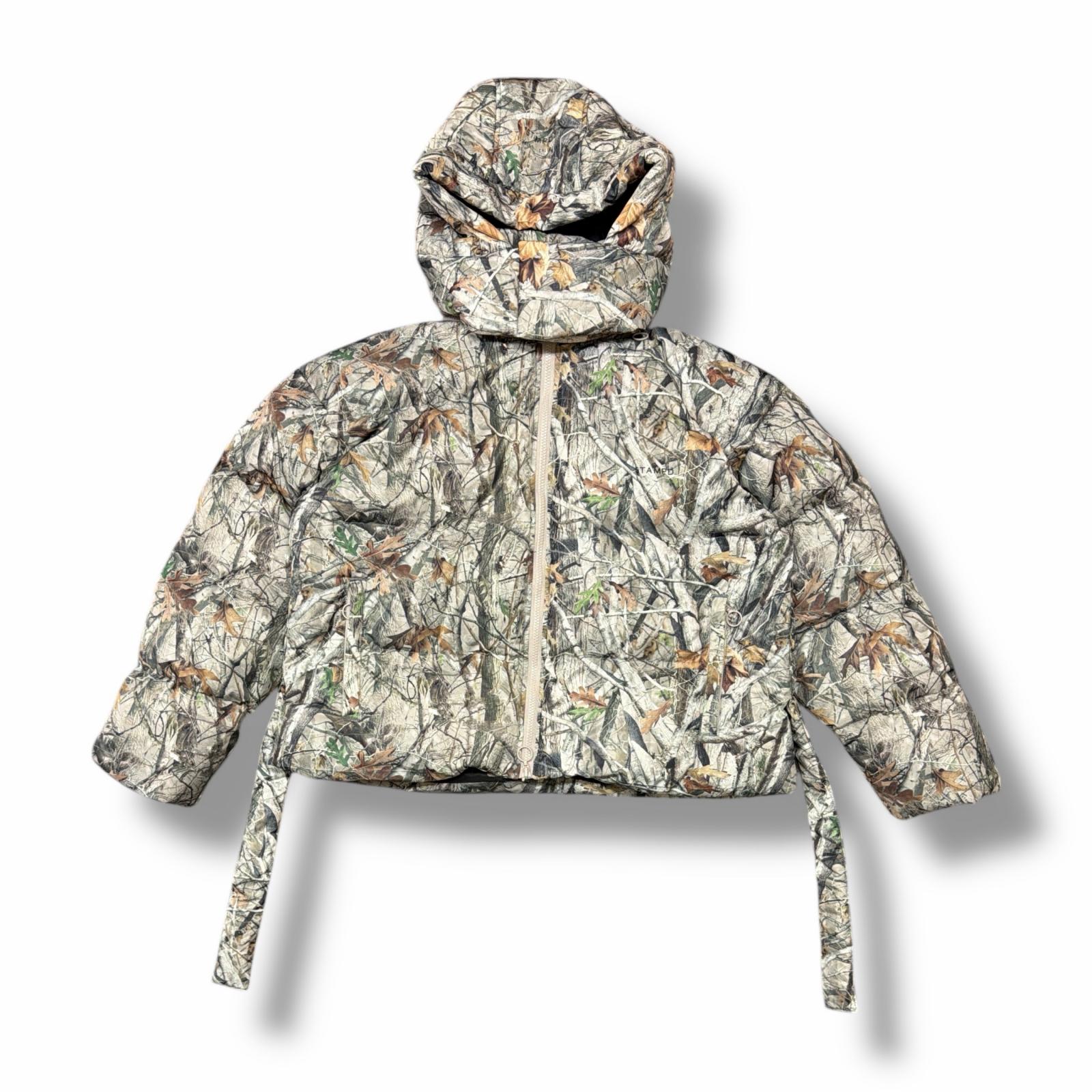 STAMPD スタンプド 24AW Terrain Camo Crop Puffer Jacket 状態A テレインカモクロッププァファージャケット ダウンジャケット サイズM マルチカラー メンズ (5592M)【中古】